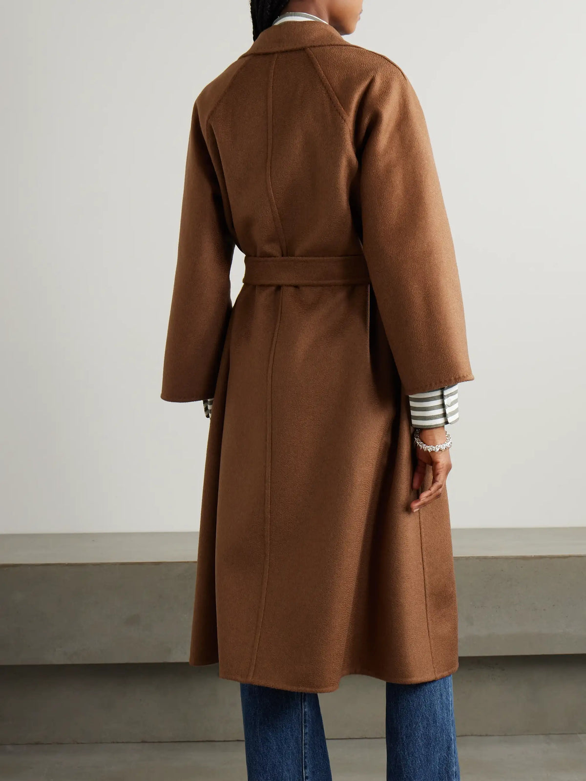 Ludmilla Belted Cashmere Coat