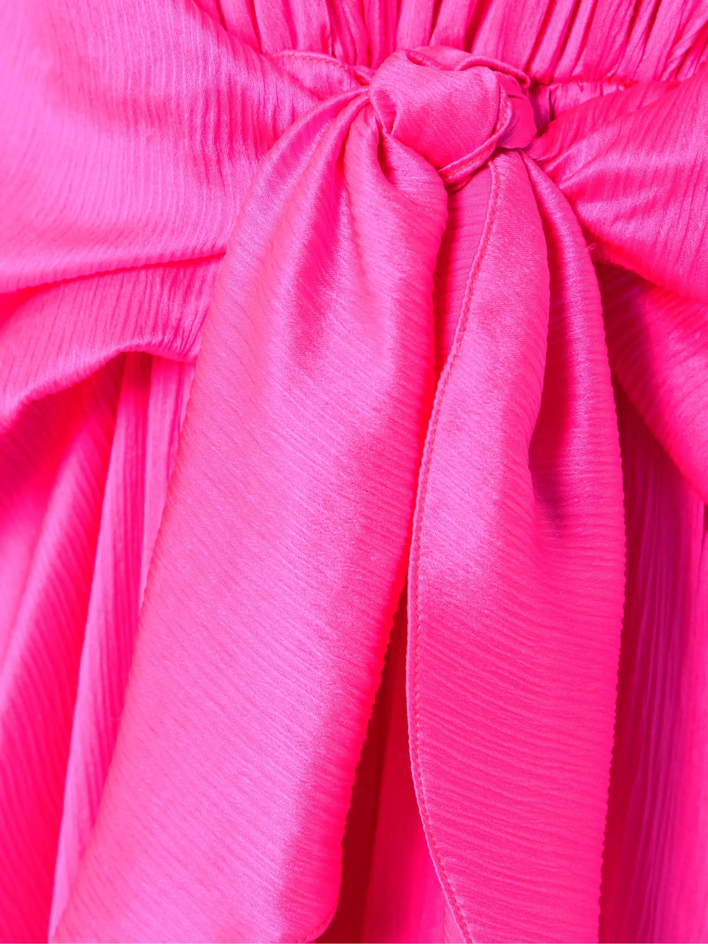 Tie-detailed Crinkled-silk Maxi Dress