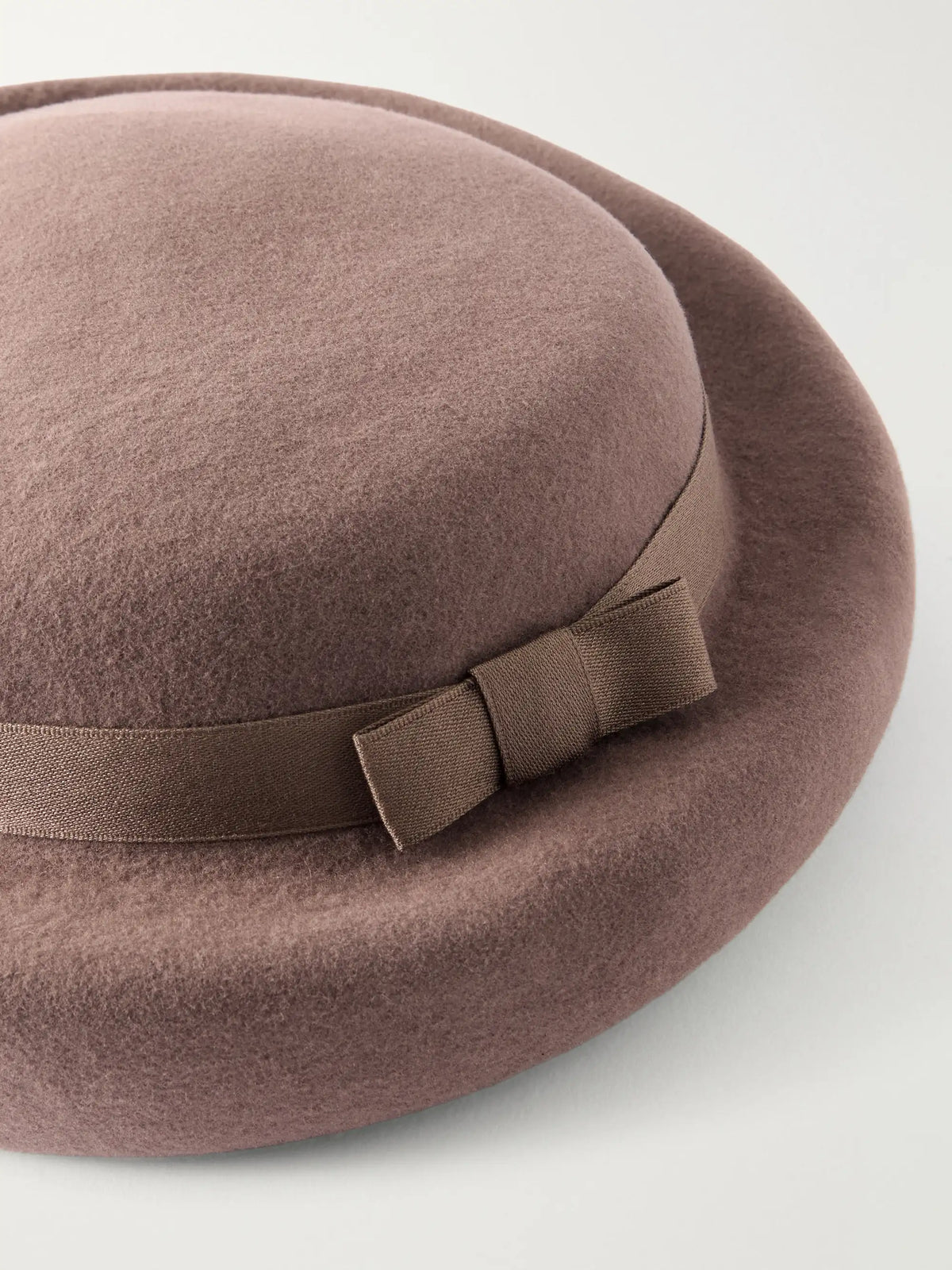 Gigi Burris Laura Wool And Cotton-blend Felt Pillbox Hat