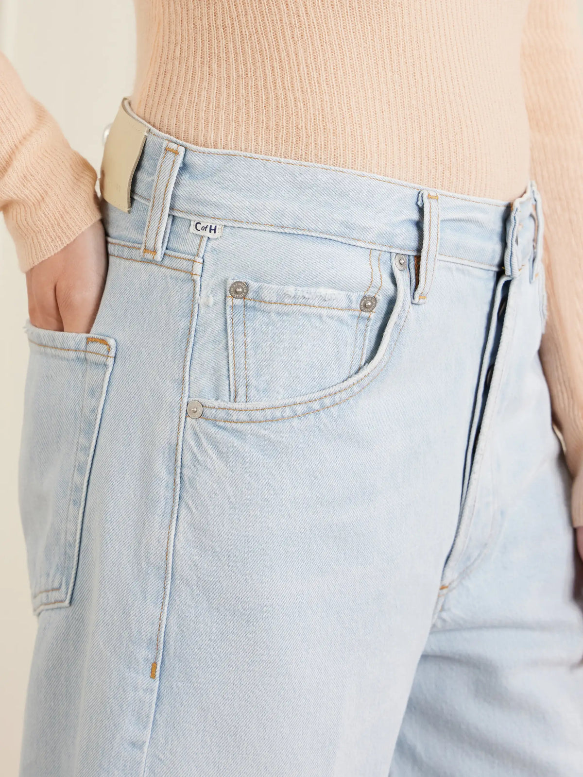 Ayla Baggy Mid-rise Wide-leg Jeans