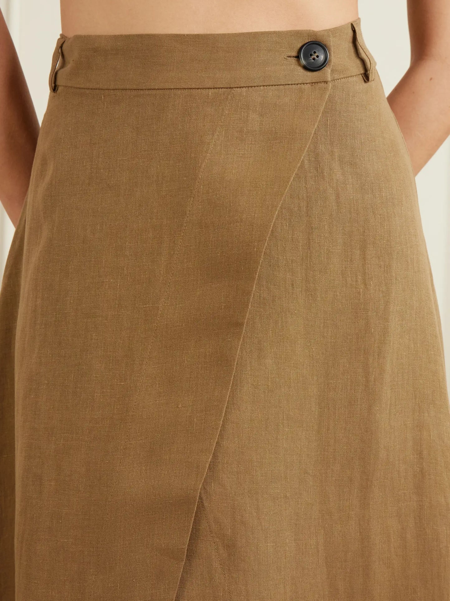 Rayi Linen Maxi Skirt