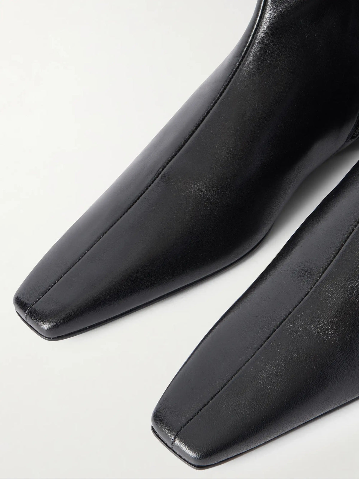 TOTEME Leather Ankle Boots