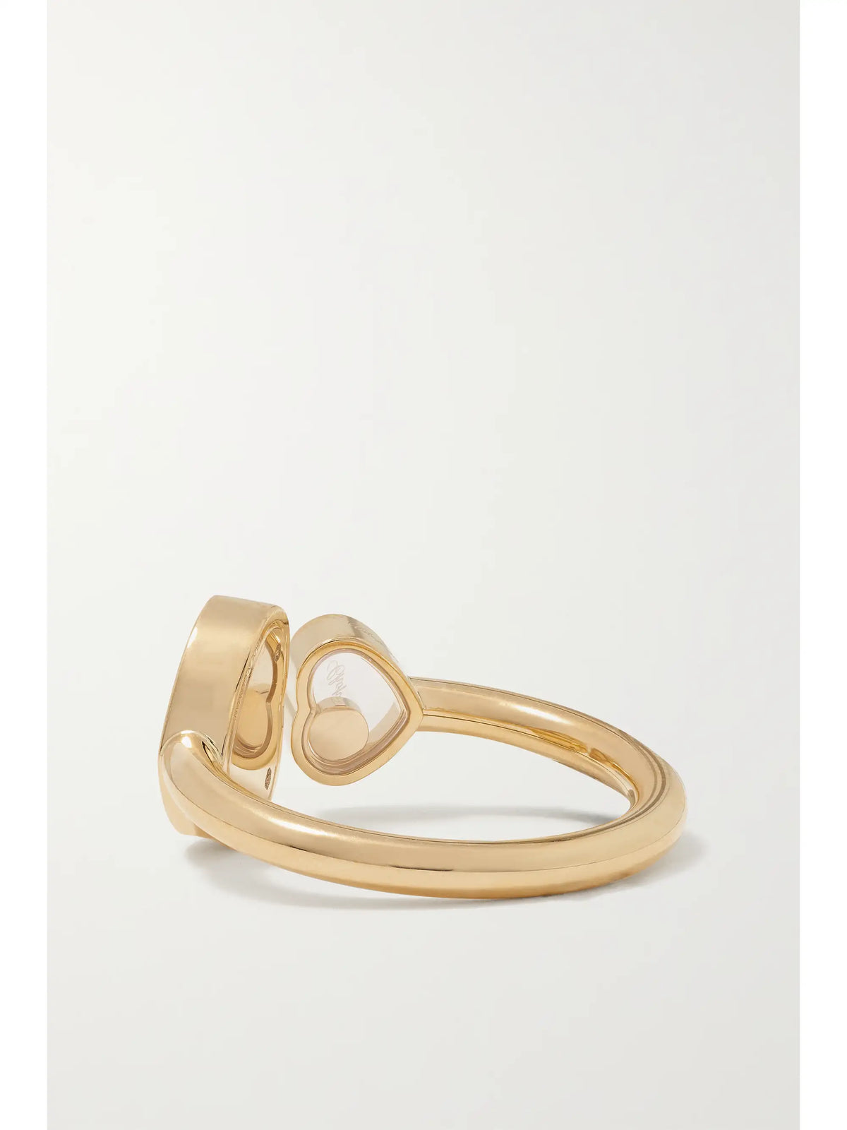 Happy Hearts 18-karat Gold Diamond Ring