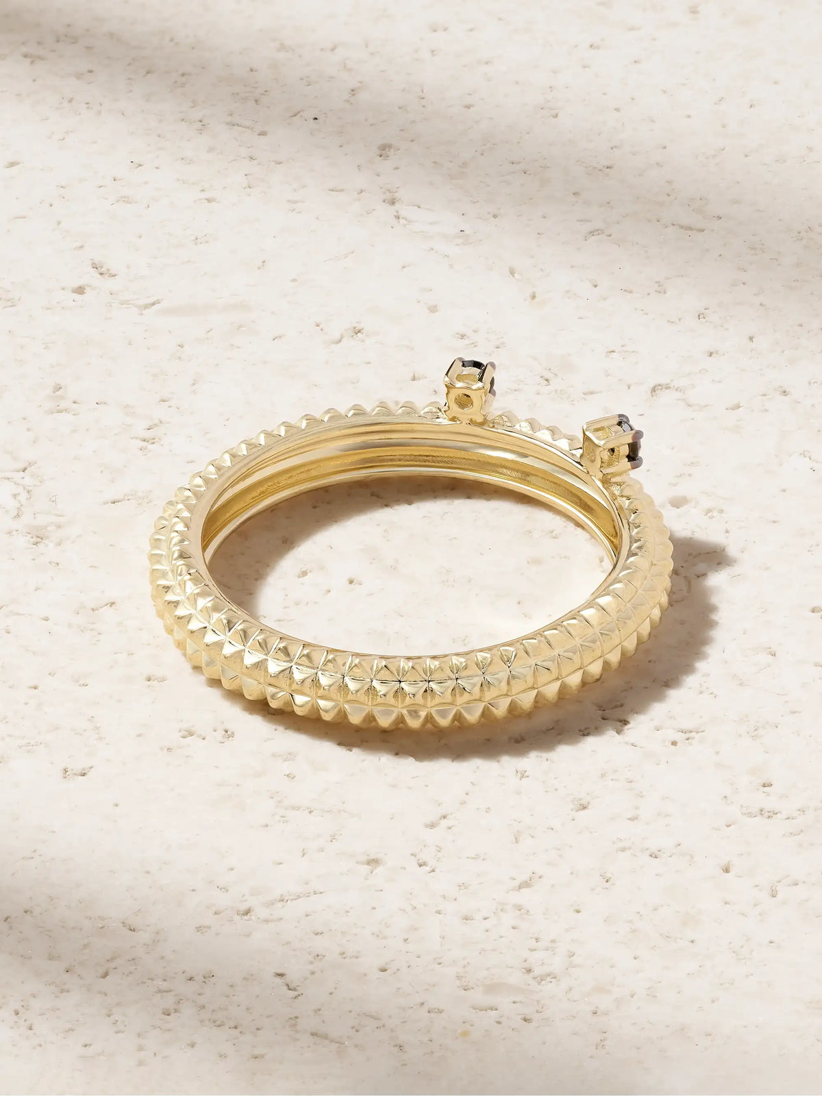 Alliance Crapaud 9-karat Gold Diamond Ring