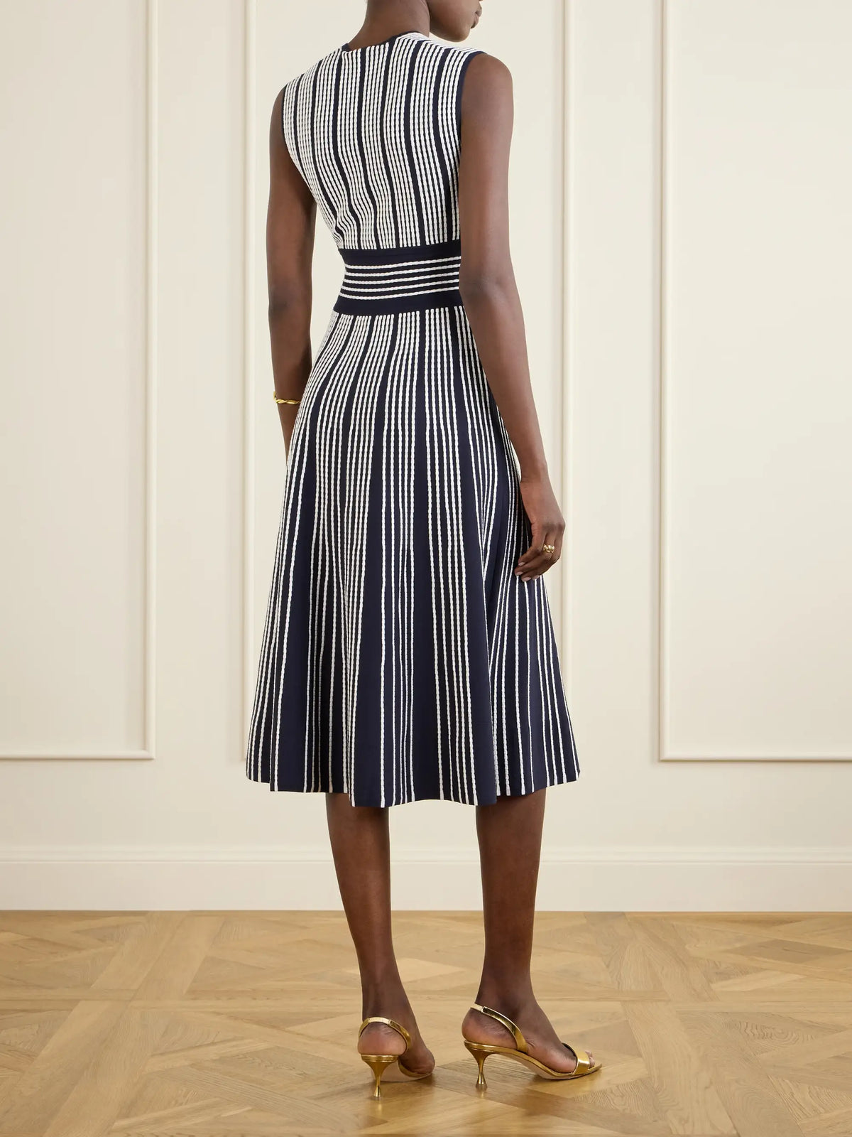 Mainile Mxmagreste Striped Knitted Dress
