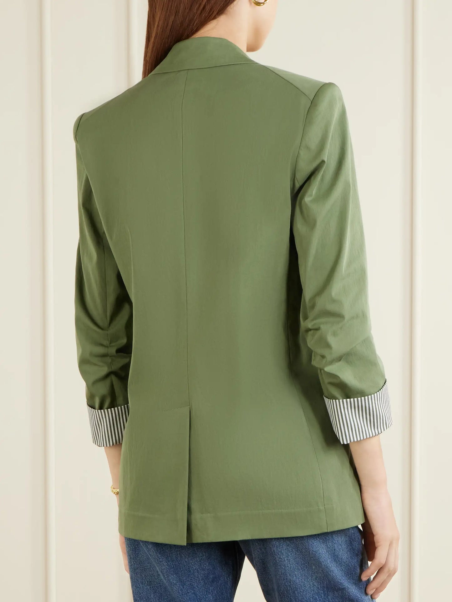 Mcallin Dickey Cotton-blend Poplin Blazer