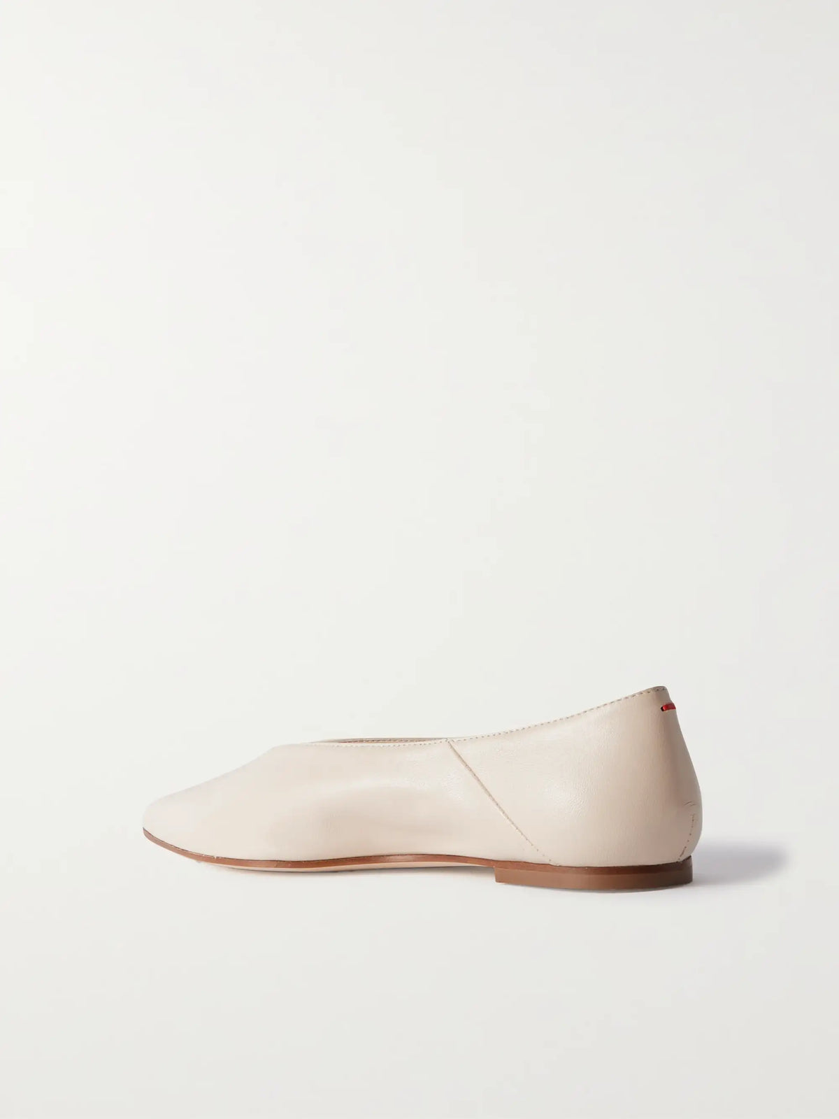 Moa Leather Point-toe Flats
