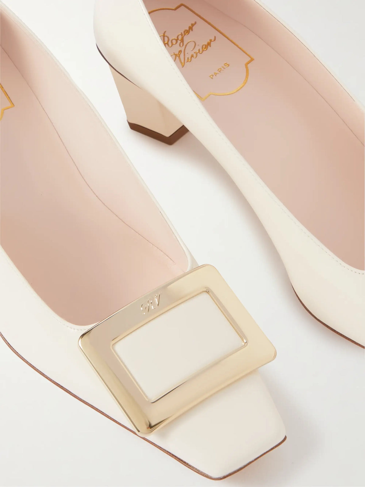 Belle Vivier 45 Patent-leather Pumps