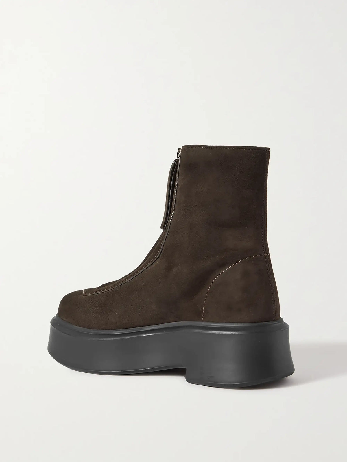 Nobilis Suede Platform Ankle Boots