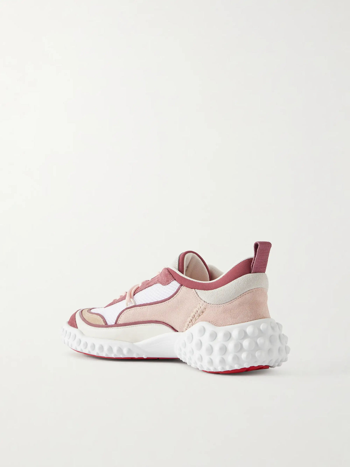 Mara Leather-trimmed Sneakers