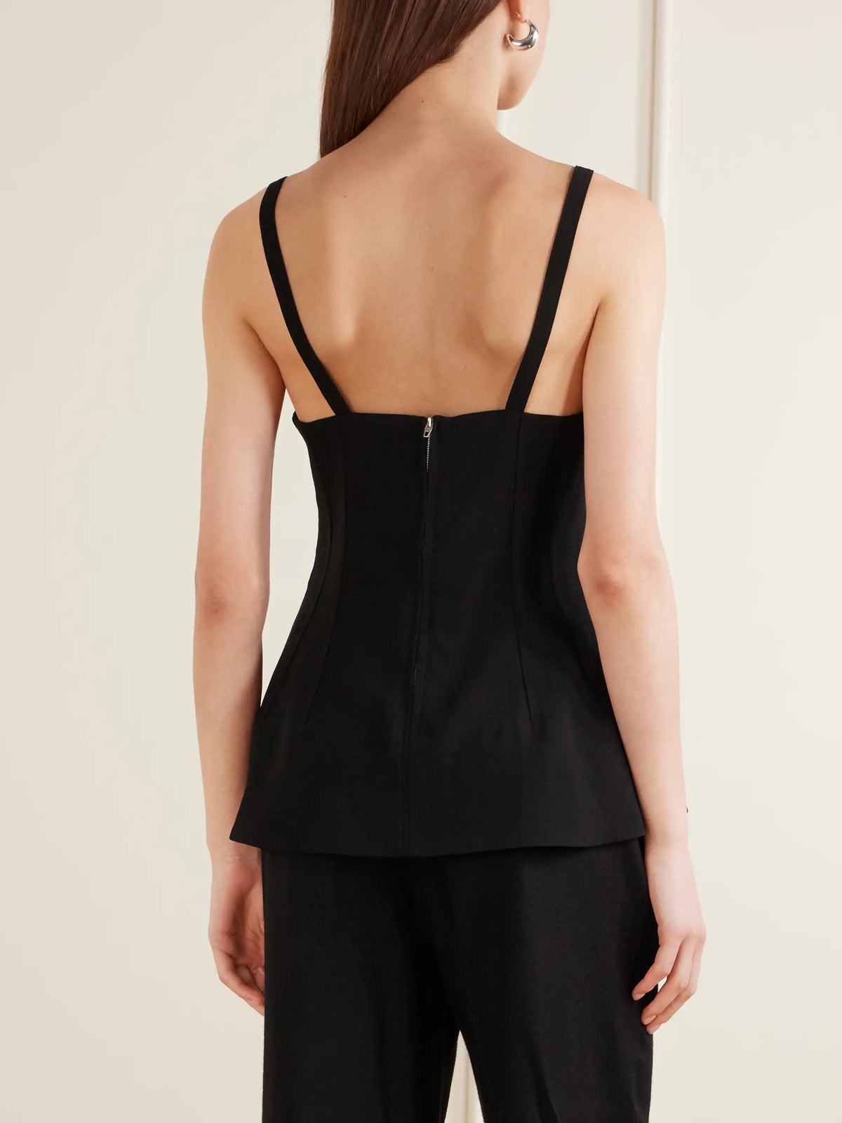 Jil Sander Wool Bustier Top