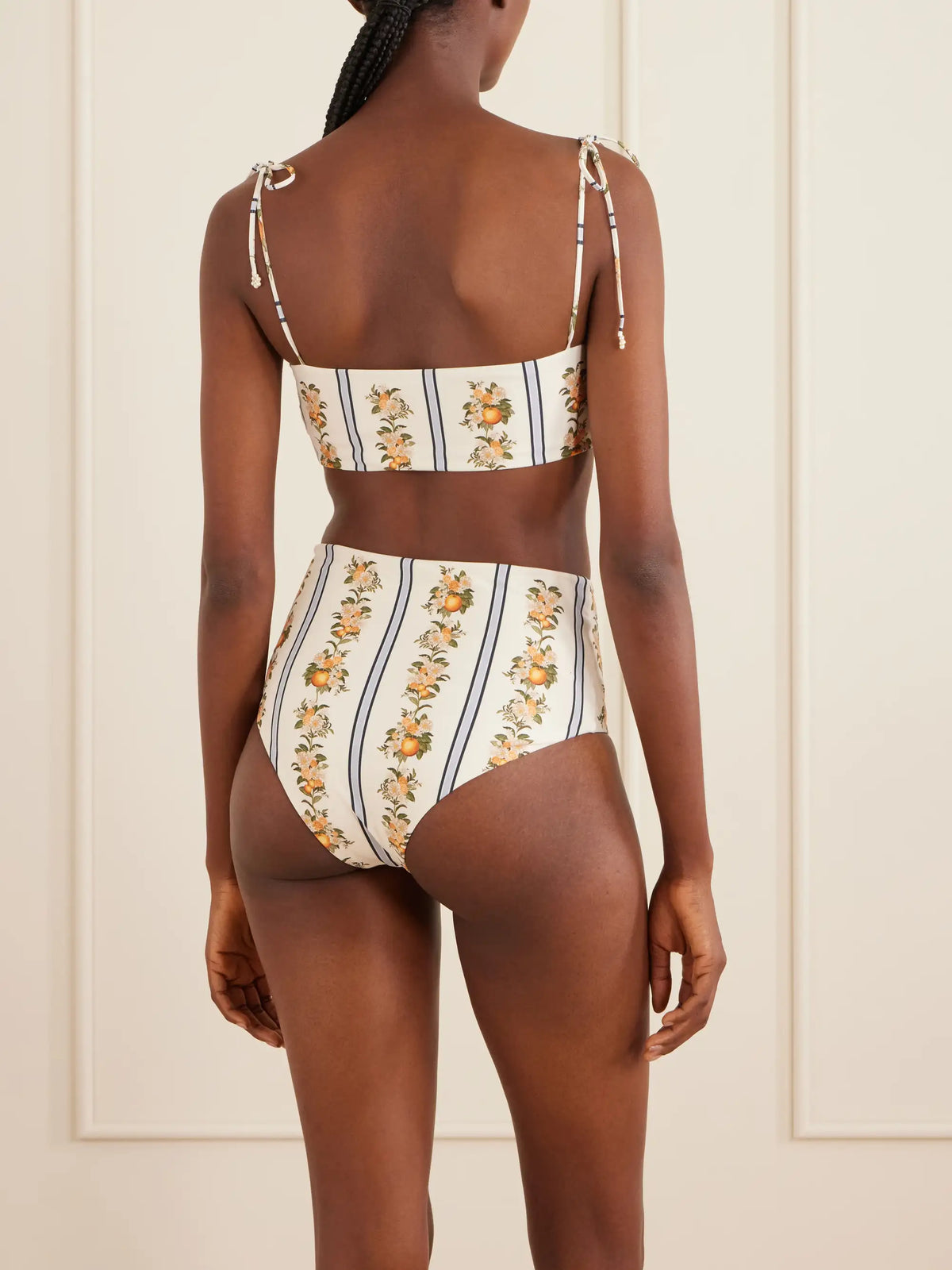 Primavera Valle Printed Bikini Top
