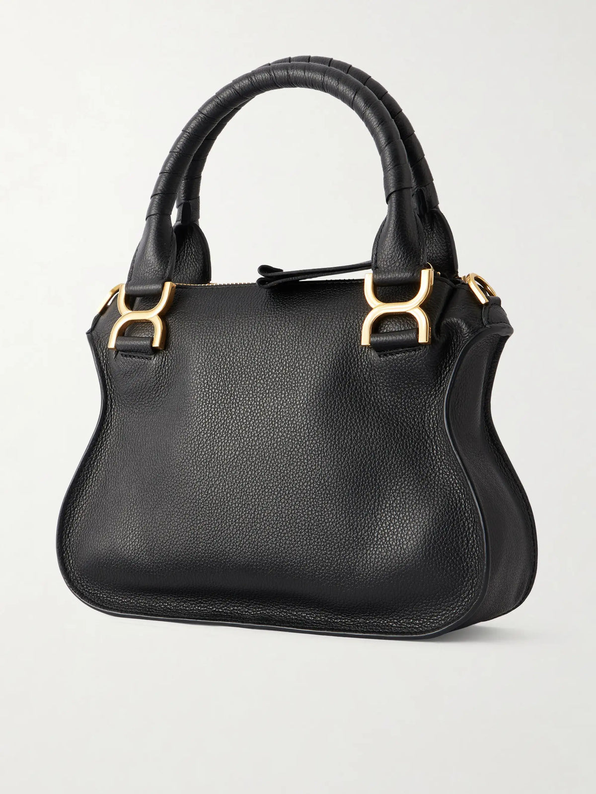 Marcie Textured-leather Tote Bag