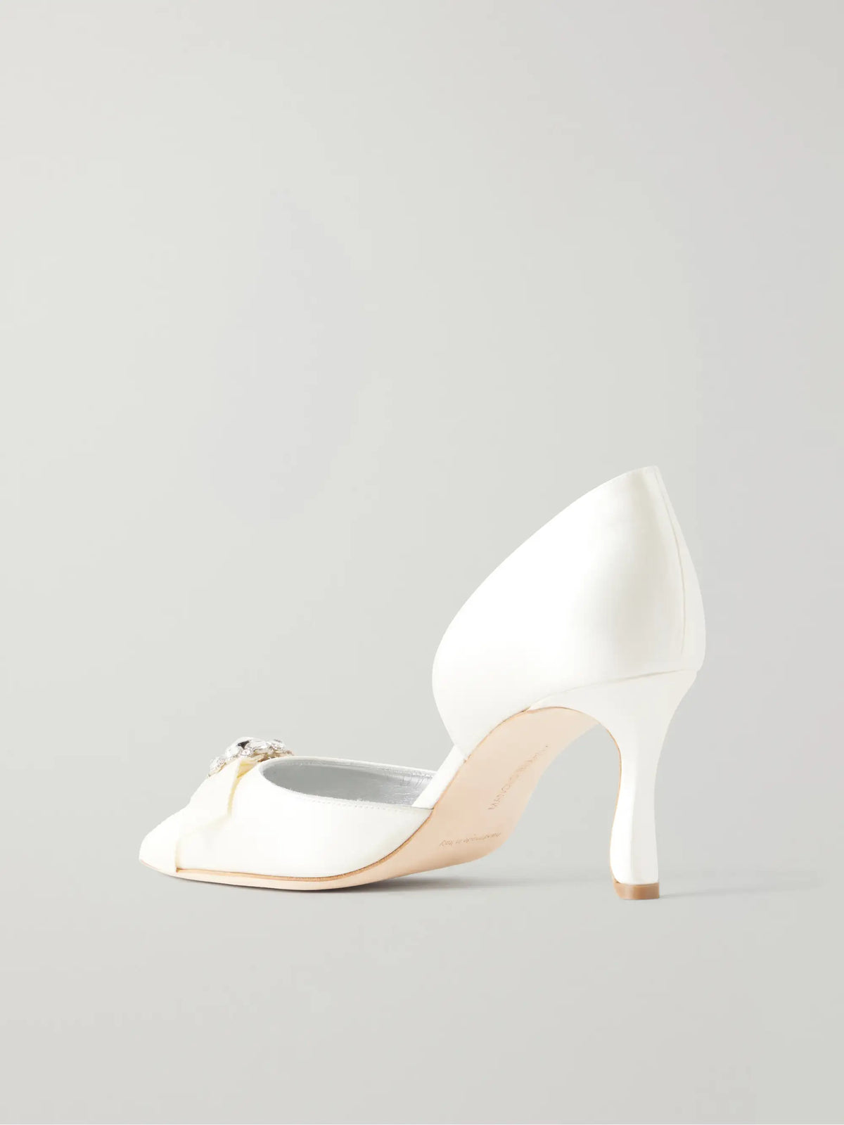 Apidosa 70 Embellished Satin Pumps