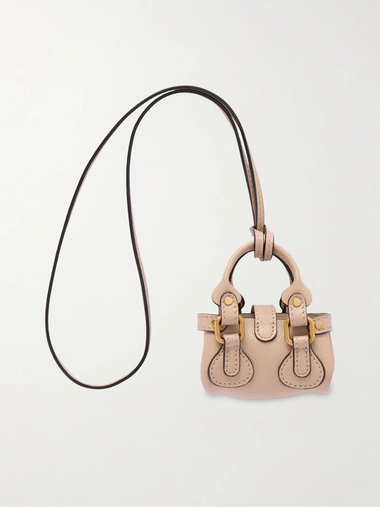 Mini Paddington Leather Keychain