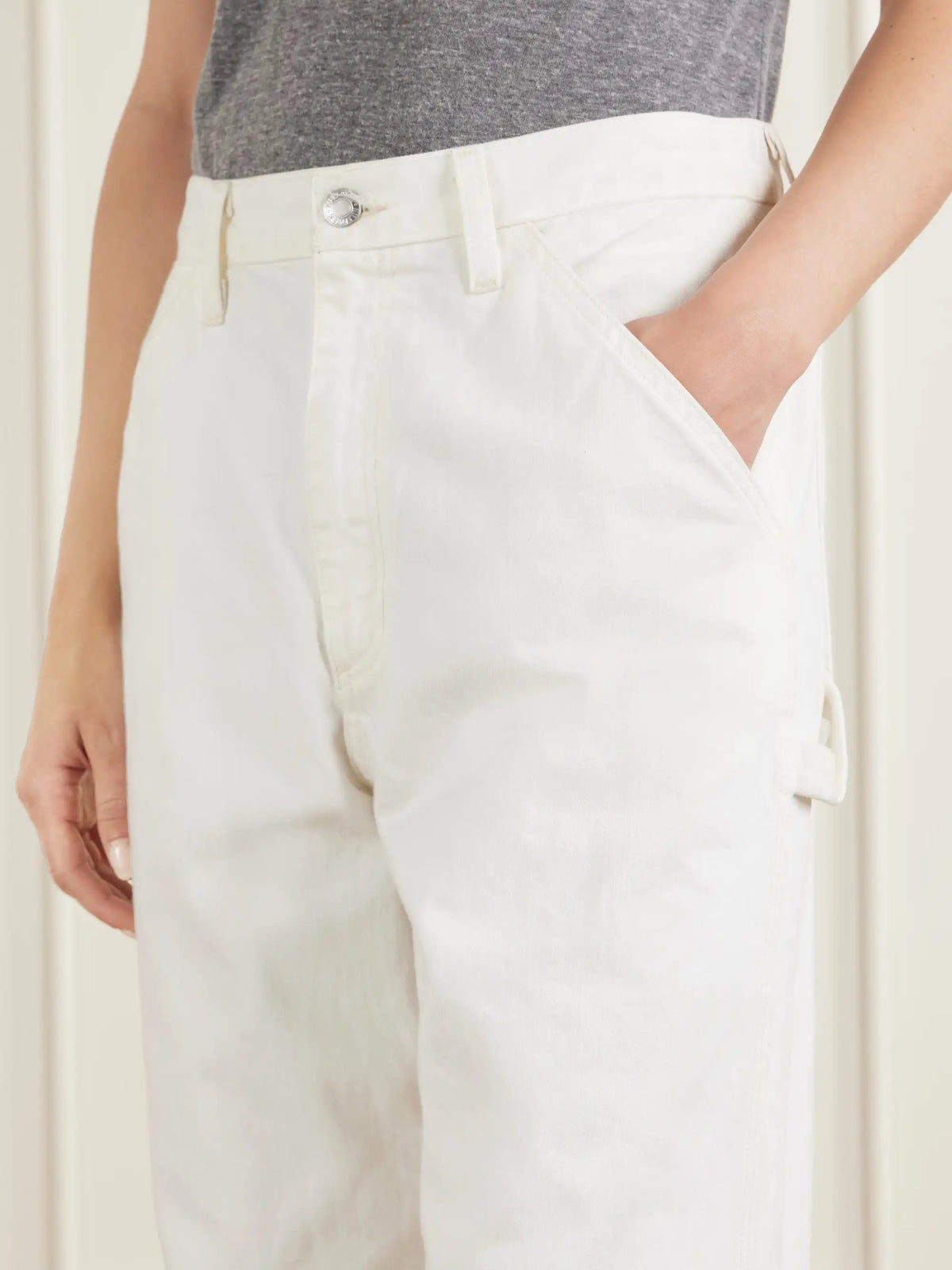 Nili Lotan Arnaud Carpenter Mid-rise Straight-leg Jeans
