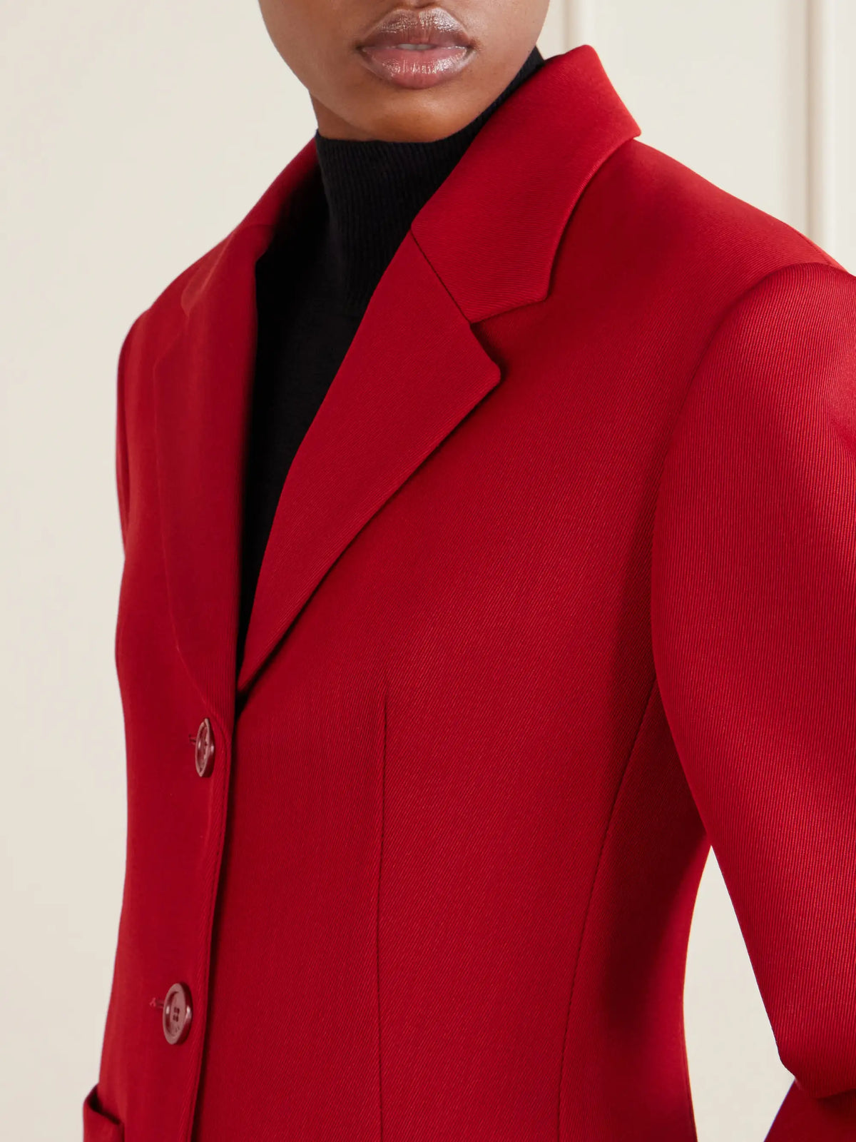 Wool-blend Blazer