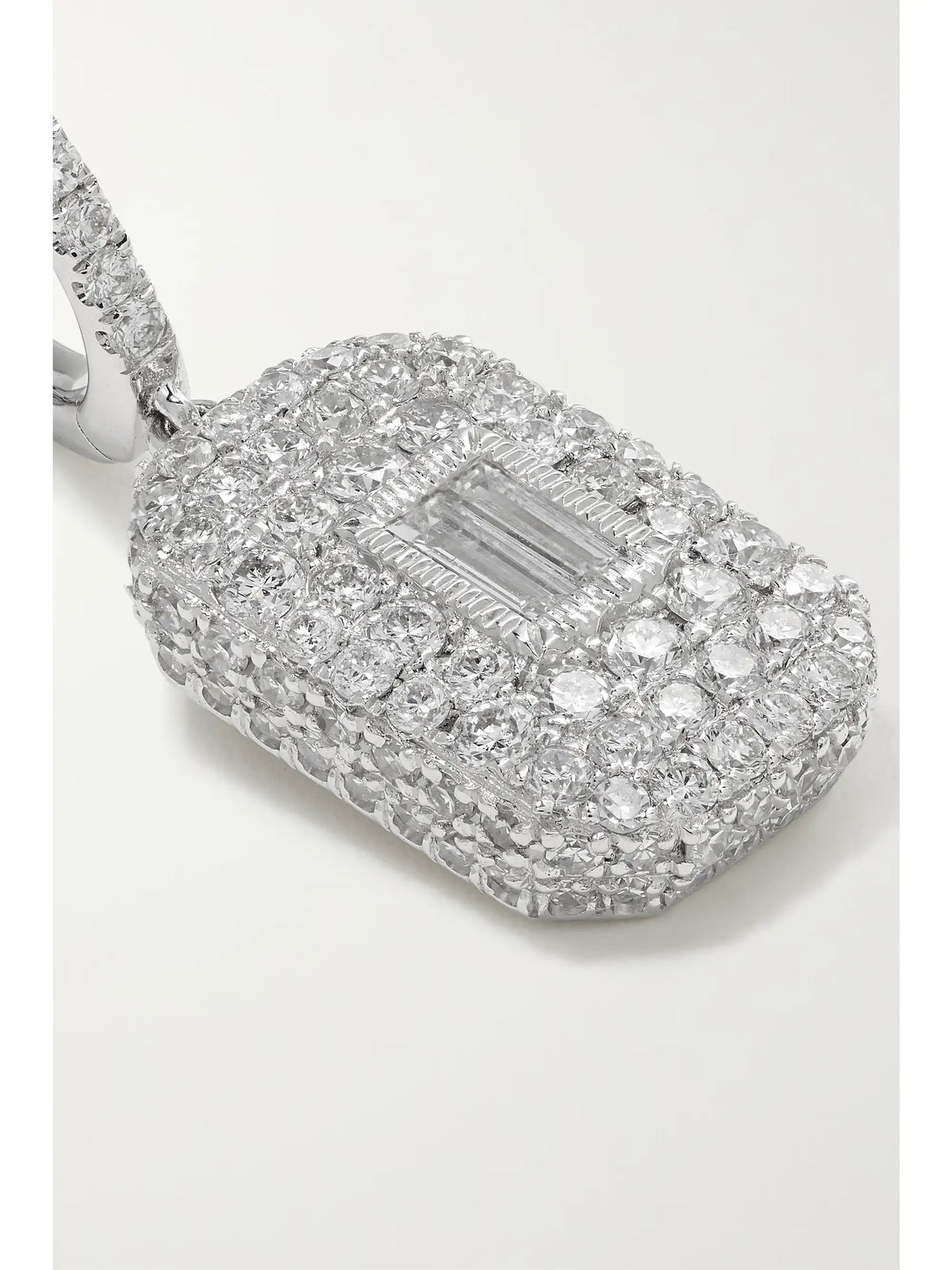 SHAY 18-karat White Gold Diamond Earrings