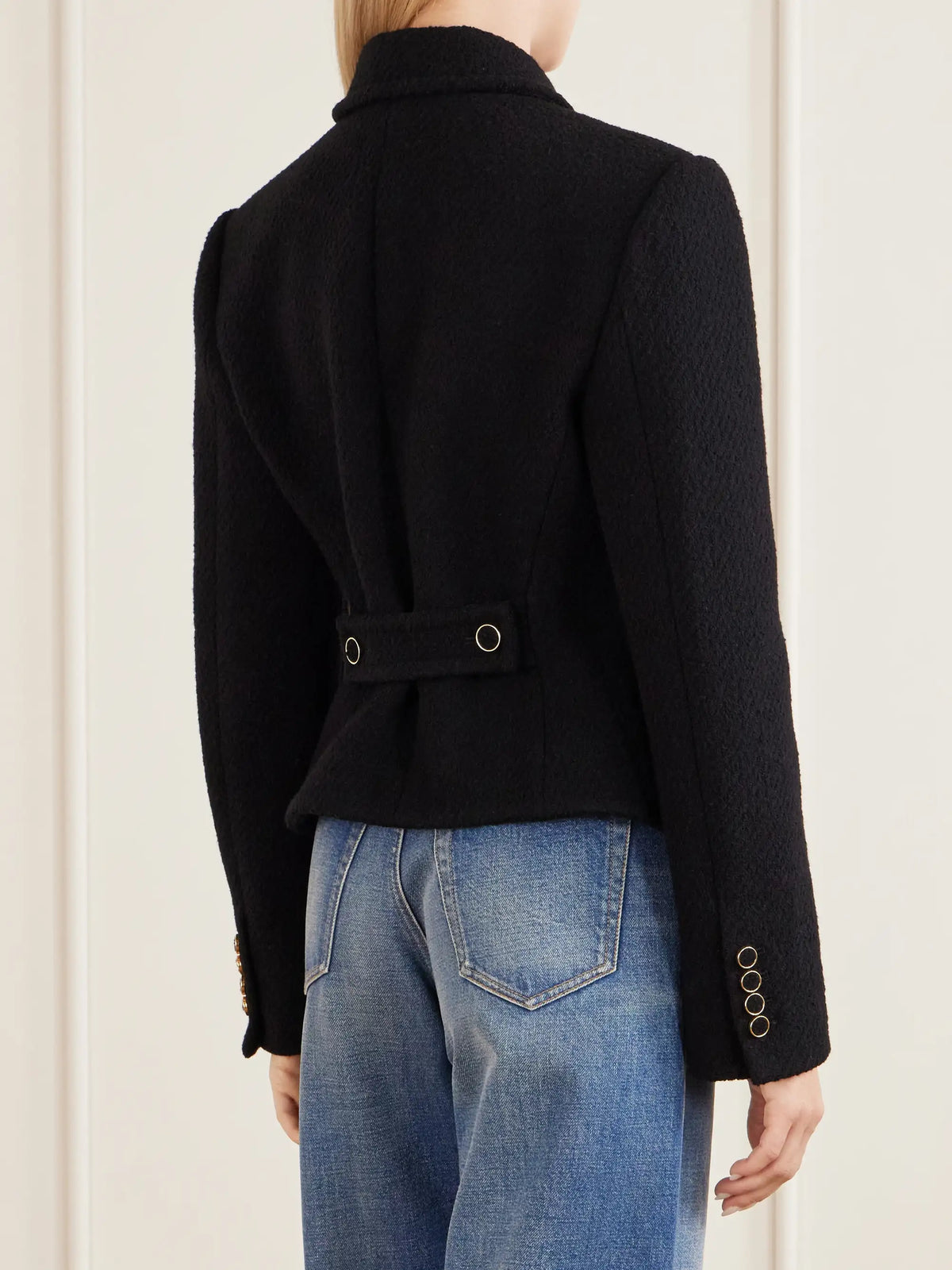Wool-blend Bouclé Jacket