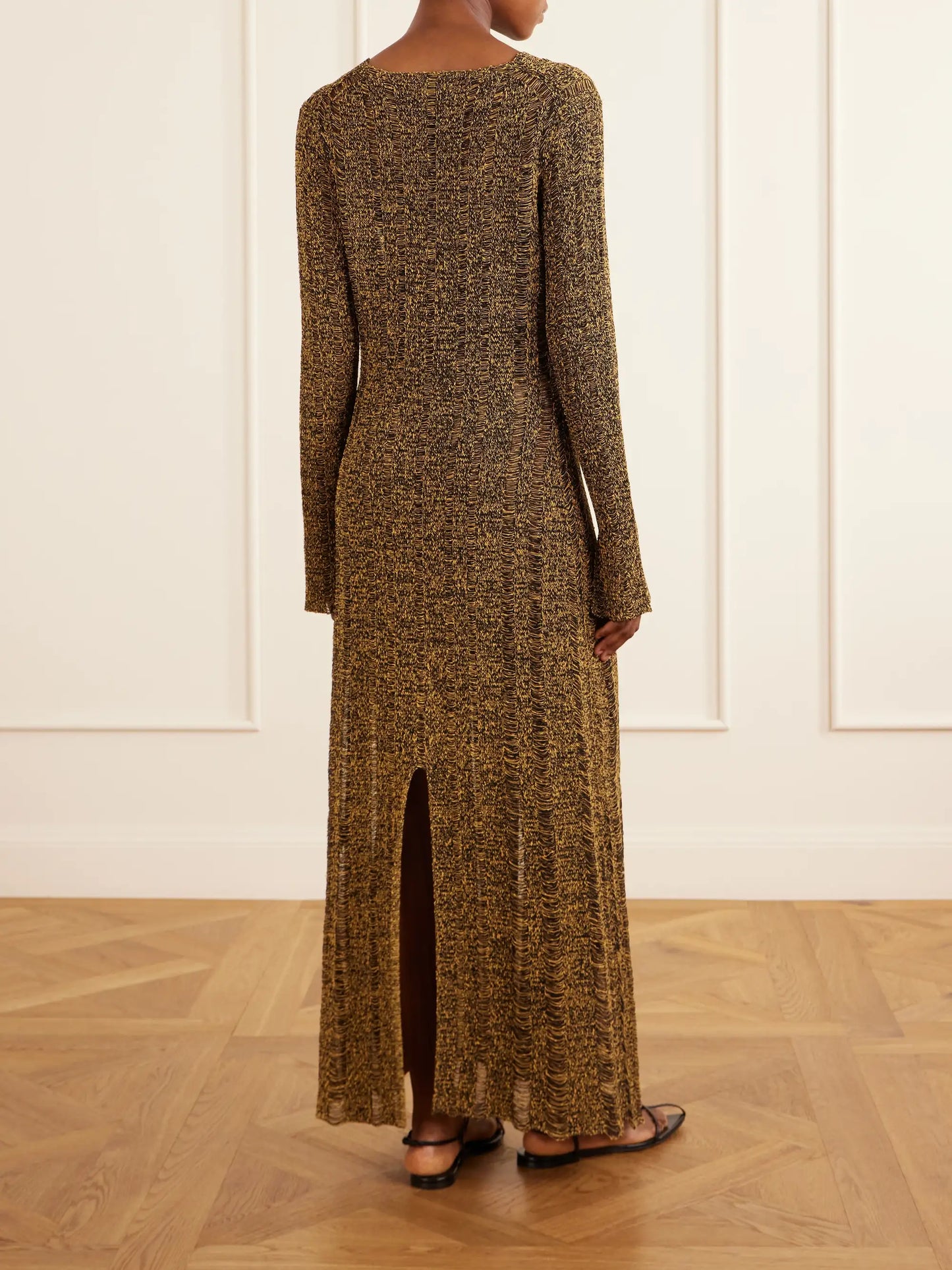 Maelle Cotton-blend Tweed Maxi Dress