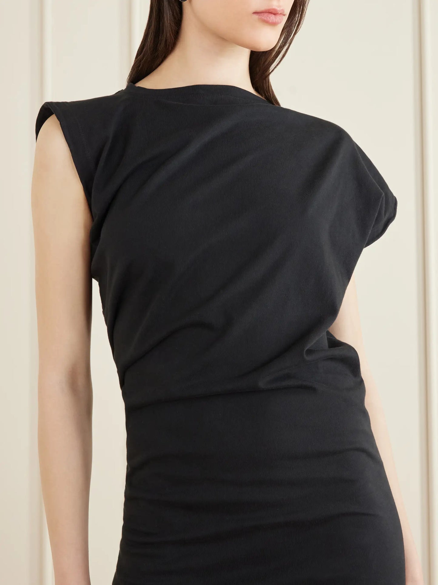 Beth Cotton-jersey Mini Dress