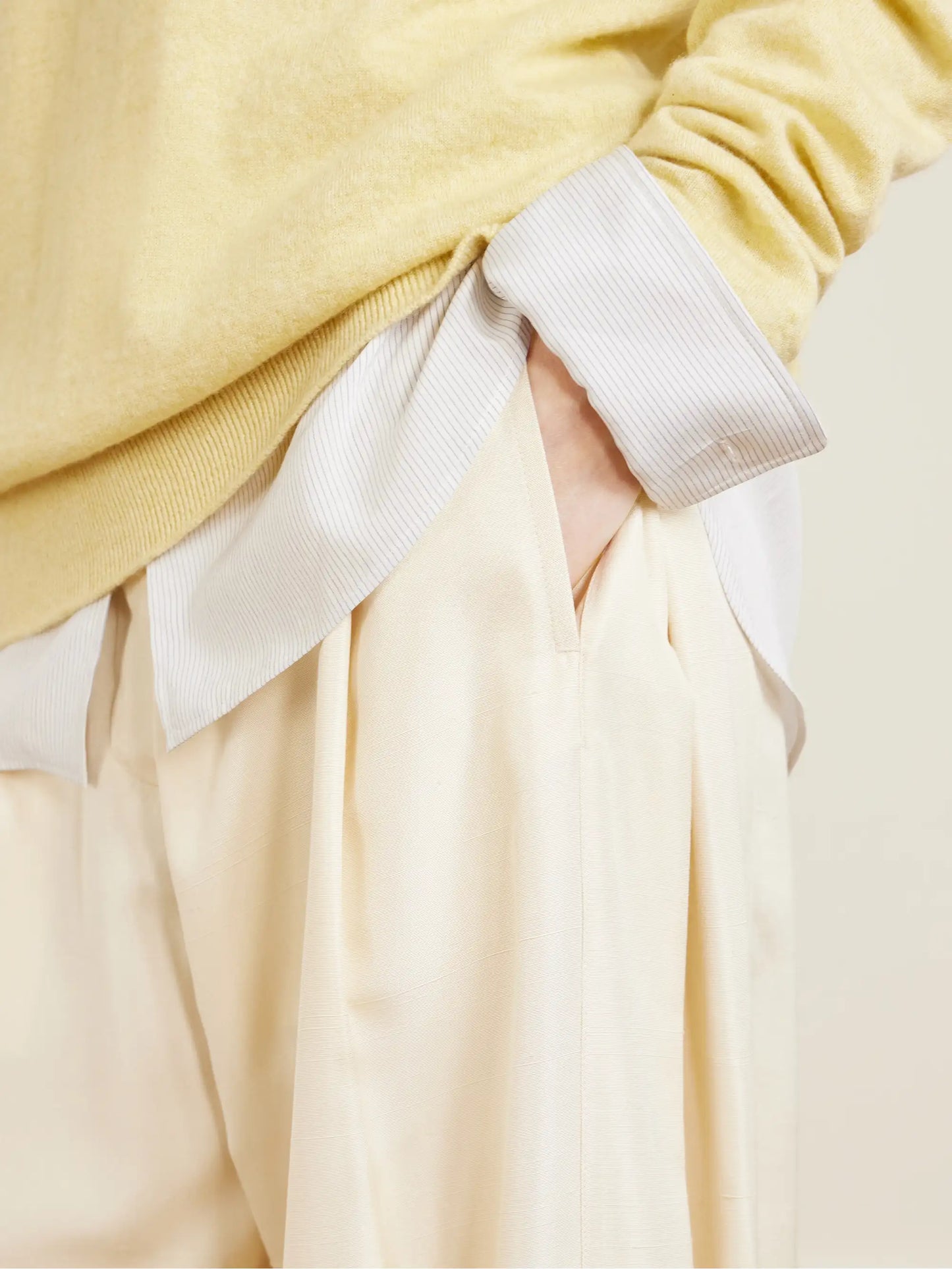 Kolina Pleated Silk-faille Wide-leg Pants