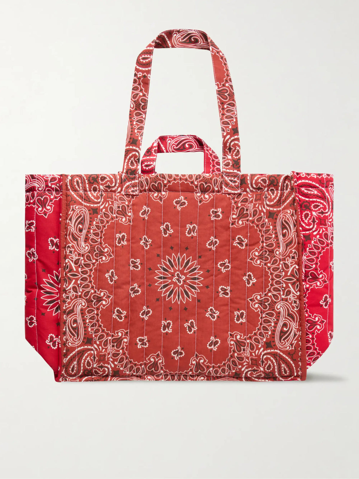 Maxi Cabas Coeur Quilted Printed Tote