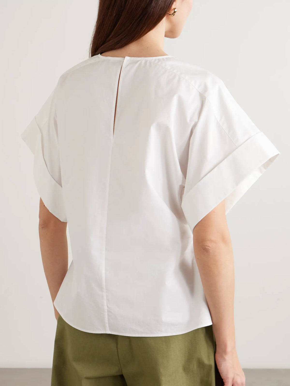Fassia Cotton-poplin Blouse