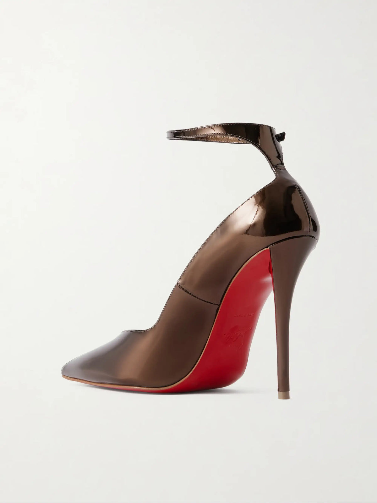 Erozee 100 Metallic Leather Pumps