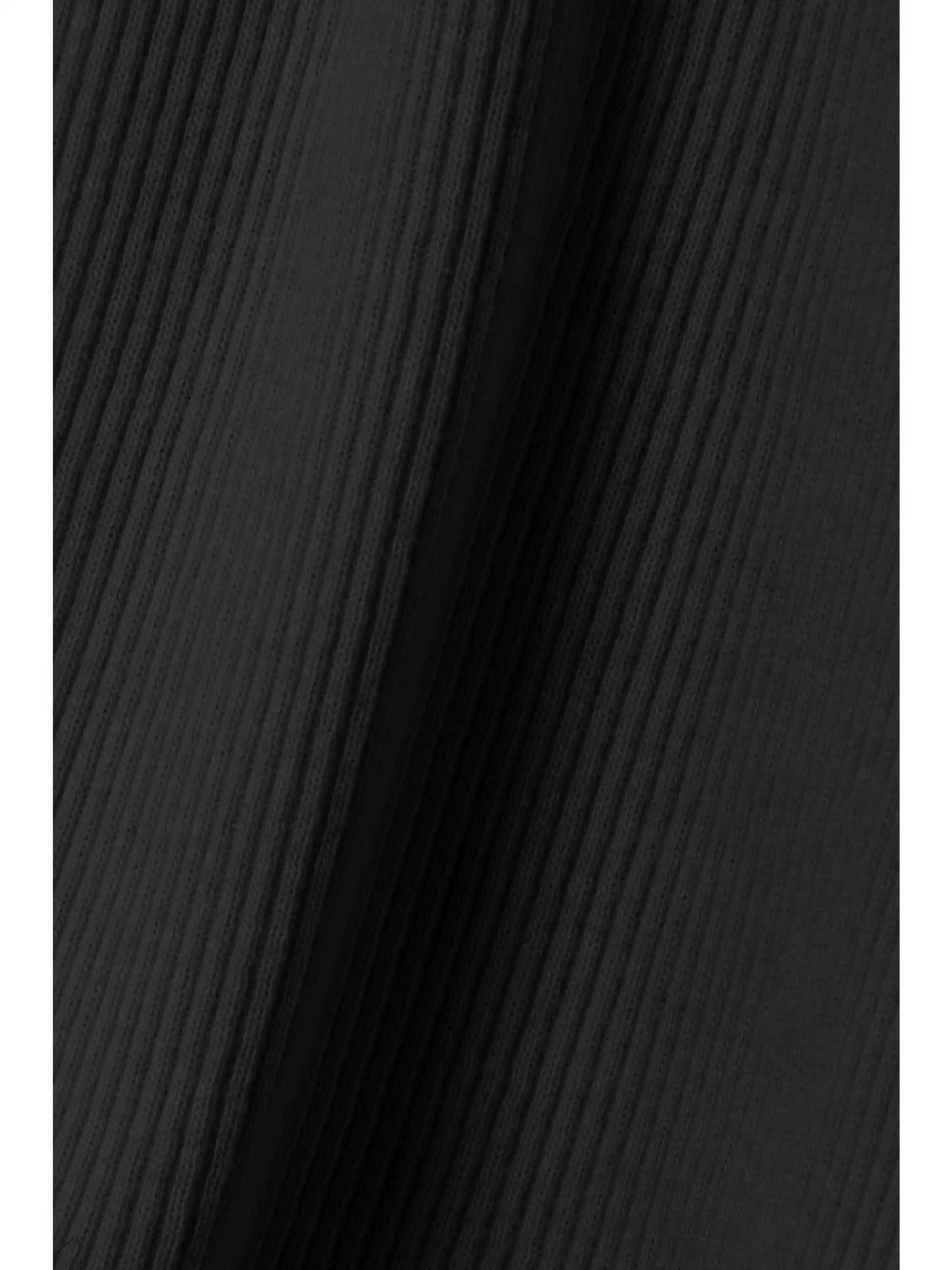 Ribbed Cotton-blend Jersey Tank - Soot
