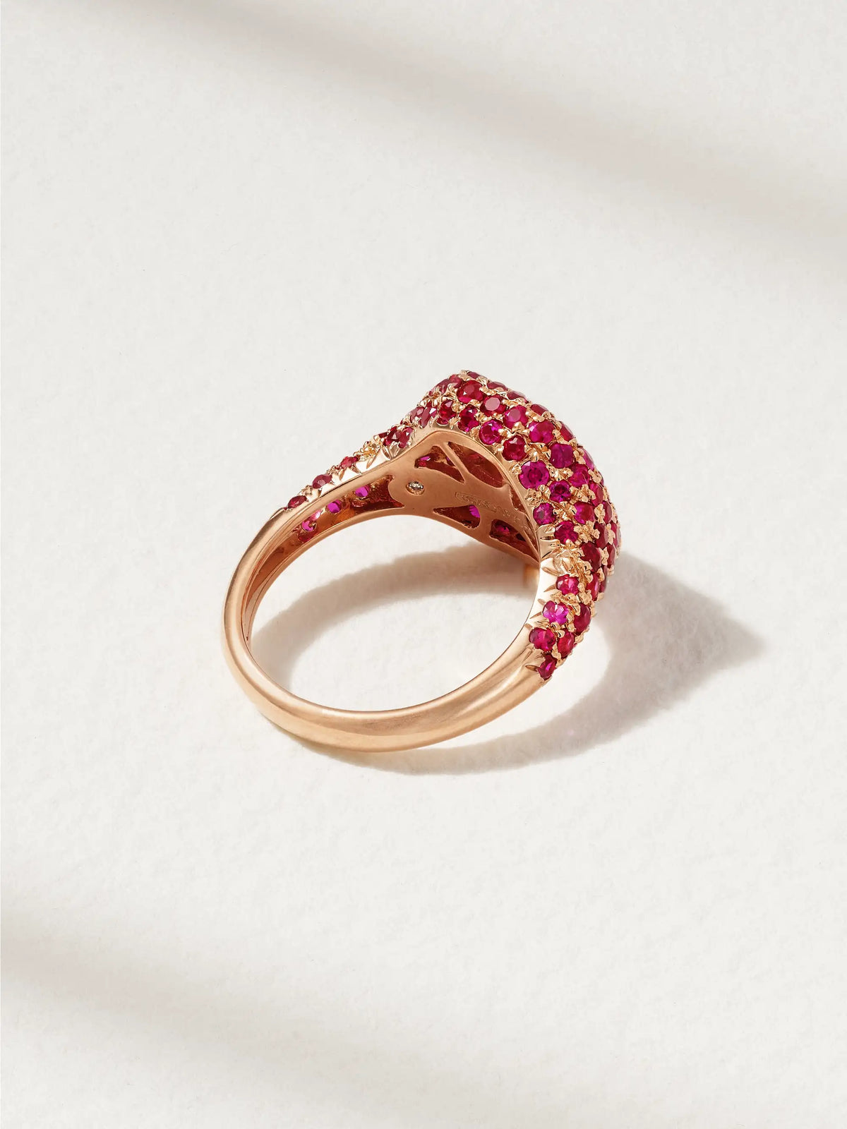 SHAY 18-karat Rose Gold Ruby Ring