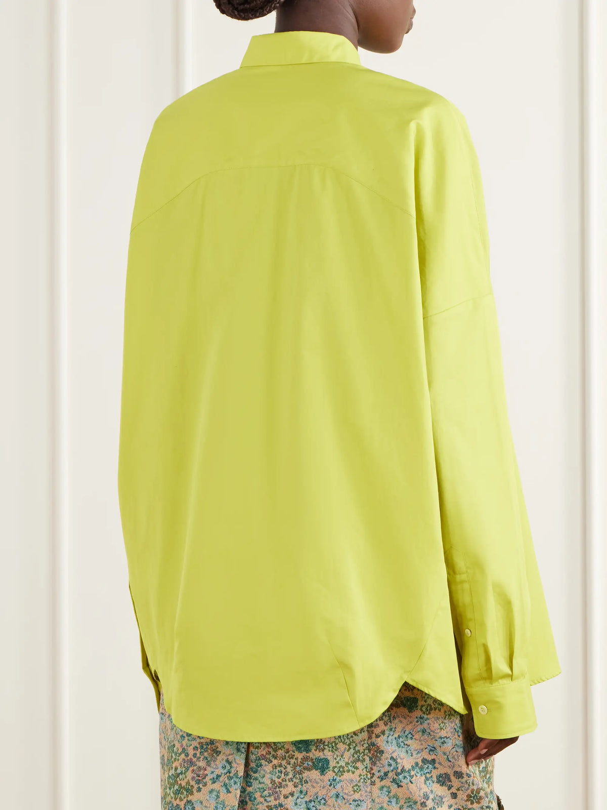 Dries Van Noten Darted Cotton-poplin Shirt