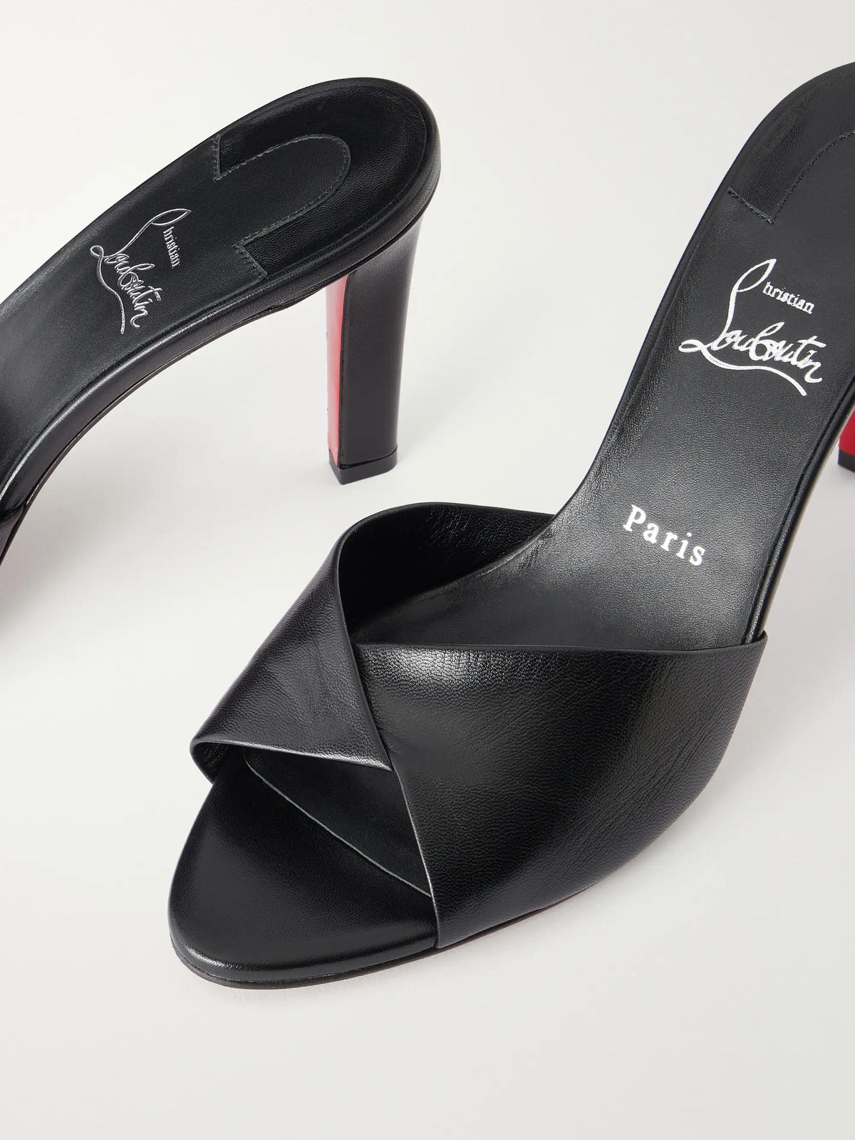 Fanny 85 Leather Mules