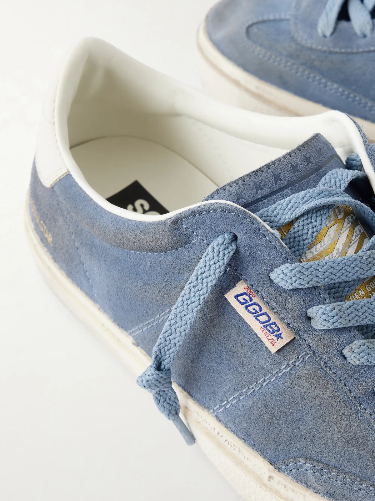 Soul-star Leather-trimmed Suede Sneakers