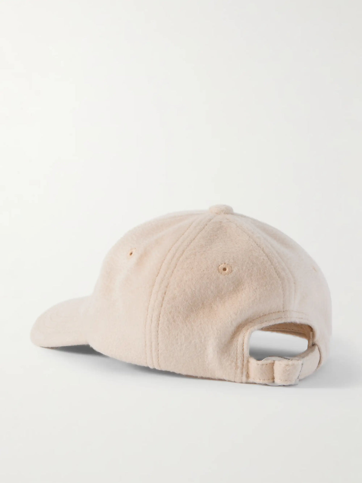 Embroidered Wool Baseball Cap