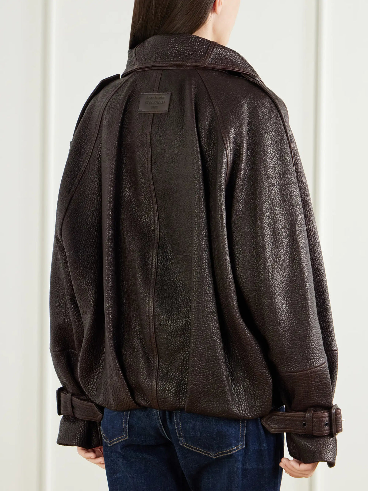 Acne Studios Full-grain Leather Jacket