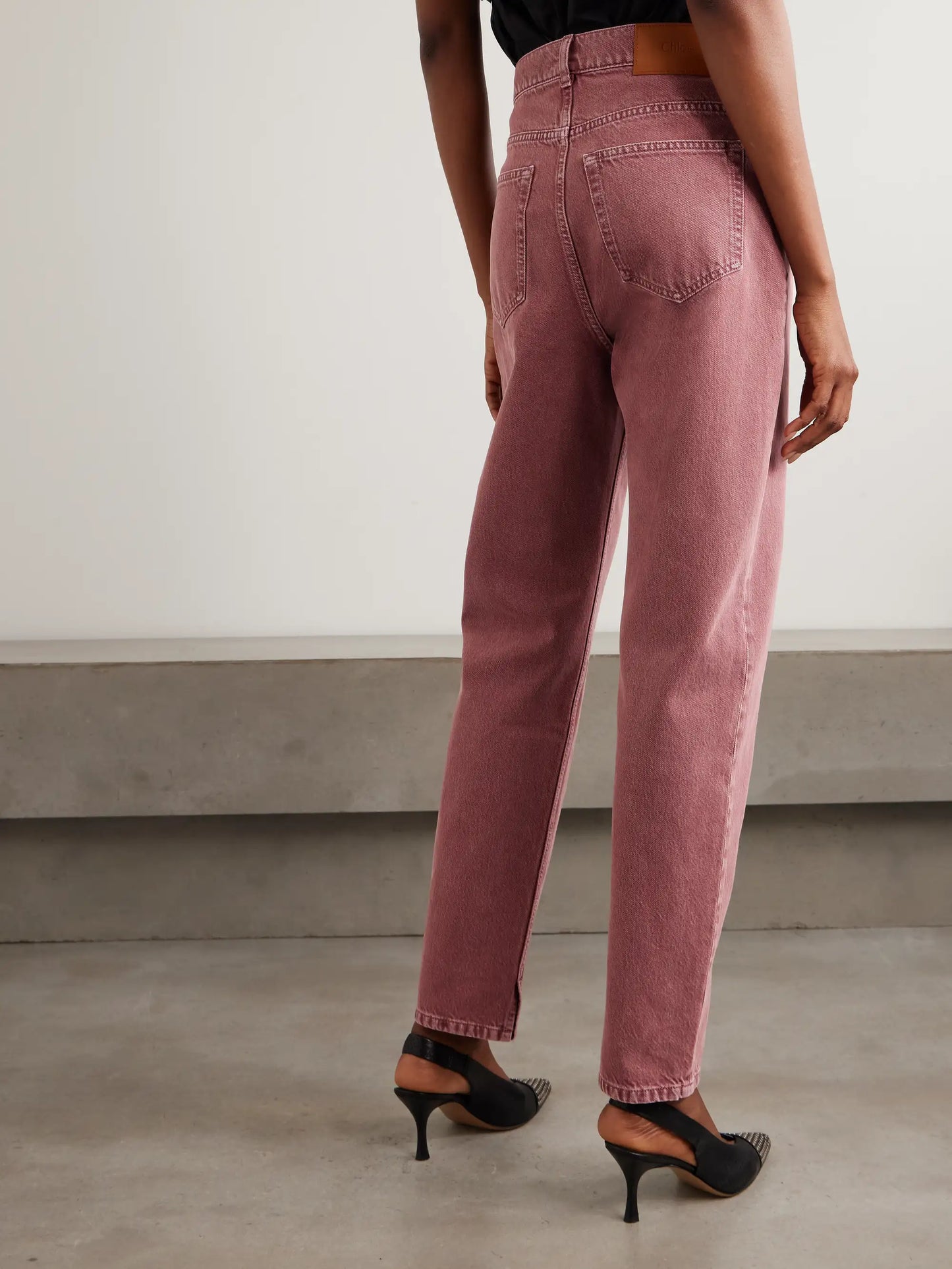 Organic Mid-rise Tapered Jeans