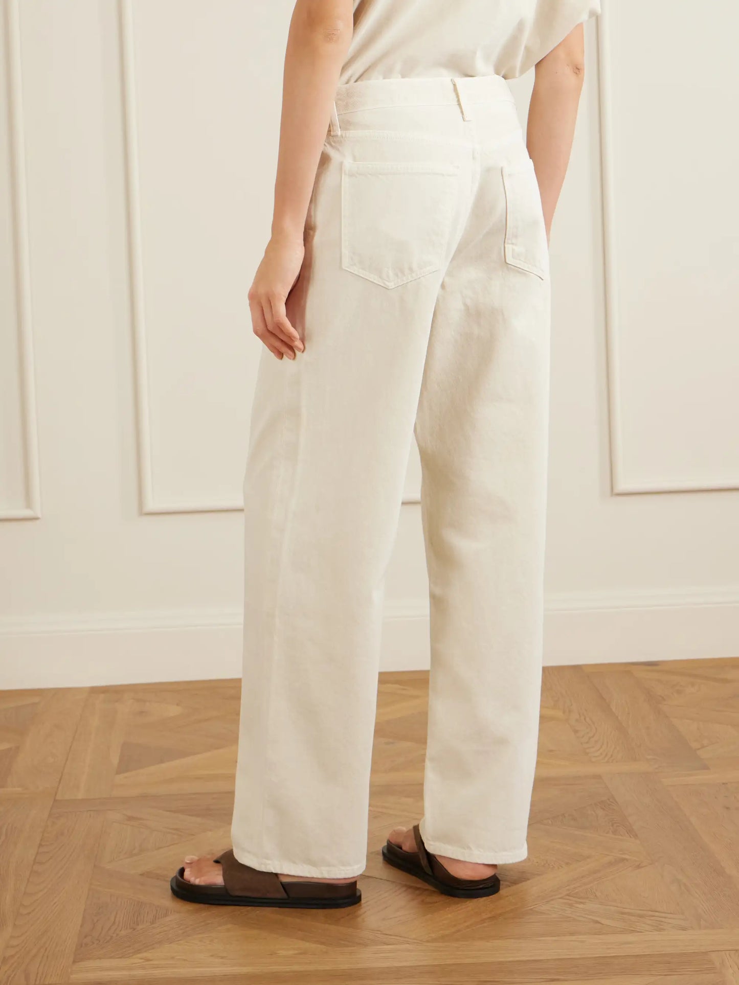 Low Slung Baggy Organic Boyfriend Jeans