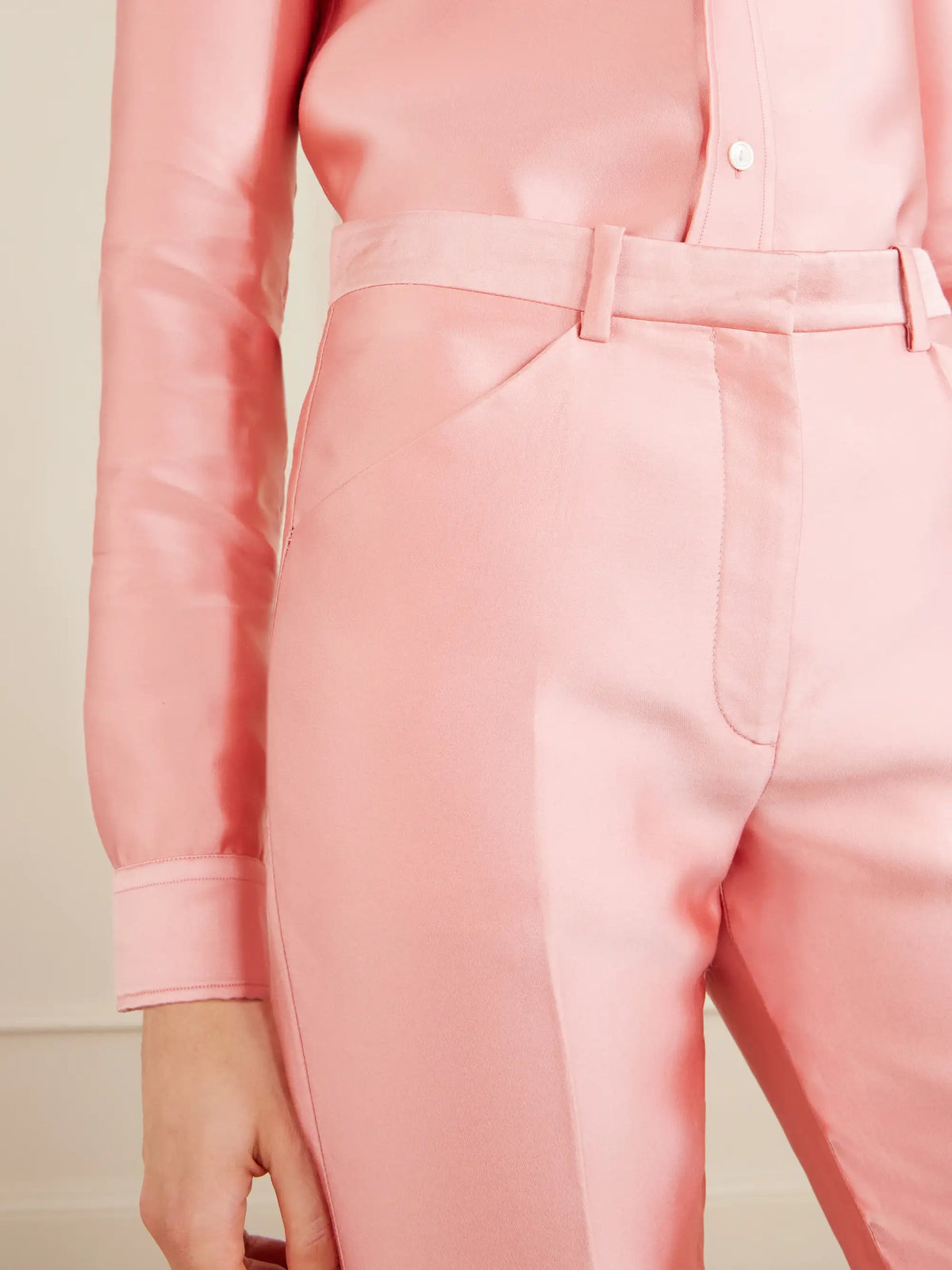 Eva Satin Skinny Pants