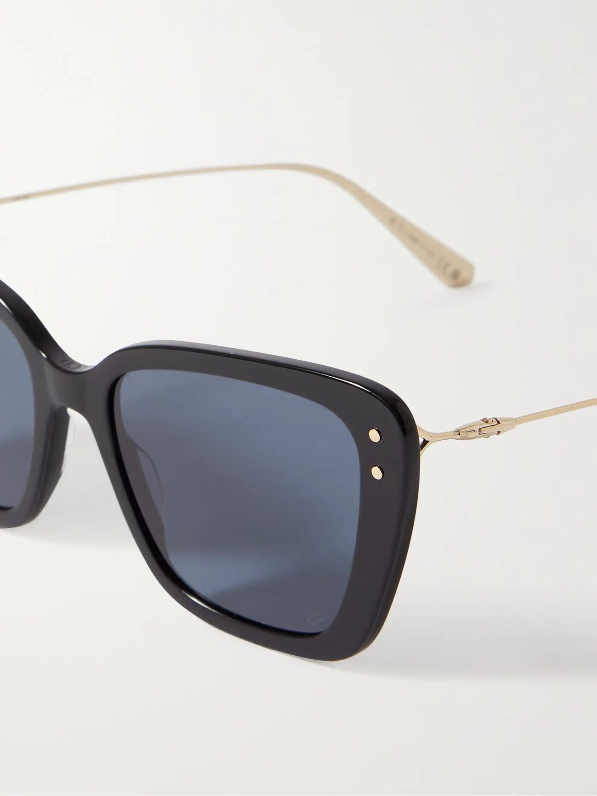 Missdior B5i Cat-eye Acetate And Gold-tone Sunglasses