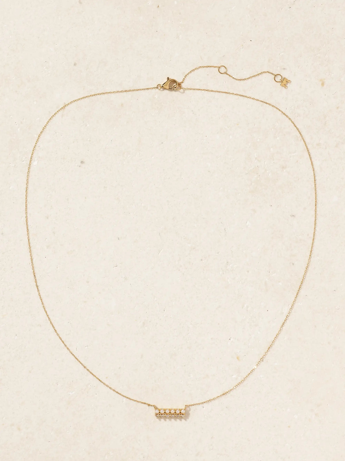The Little Things 14-karat Gold, Diamond And Pearl Necklace