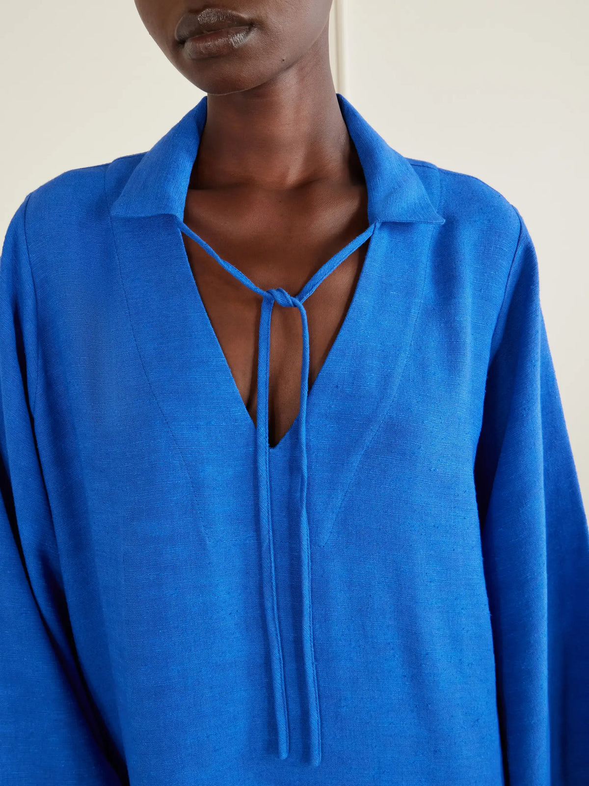 Lisa Marie Fernandez Tie-detailed Woven Maxi Dress