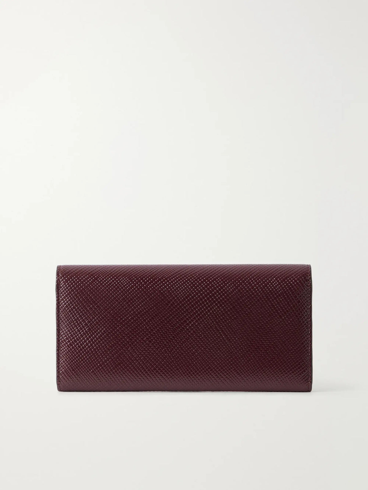 TOTEME T-lock Plamellato Patent-leather Wallet