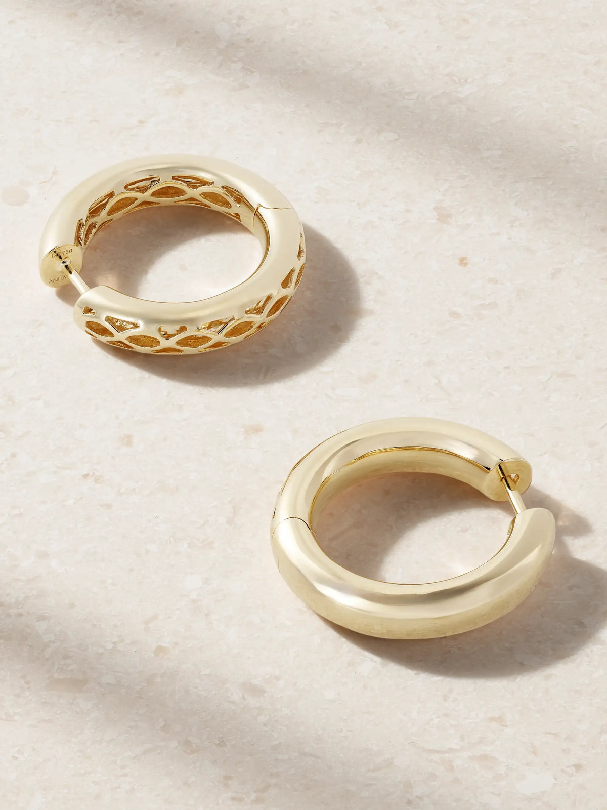 Cosmo 18-karat Gold Hoop Earrings
