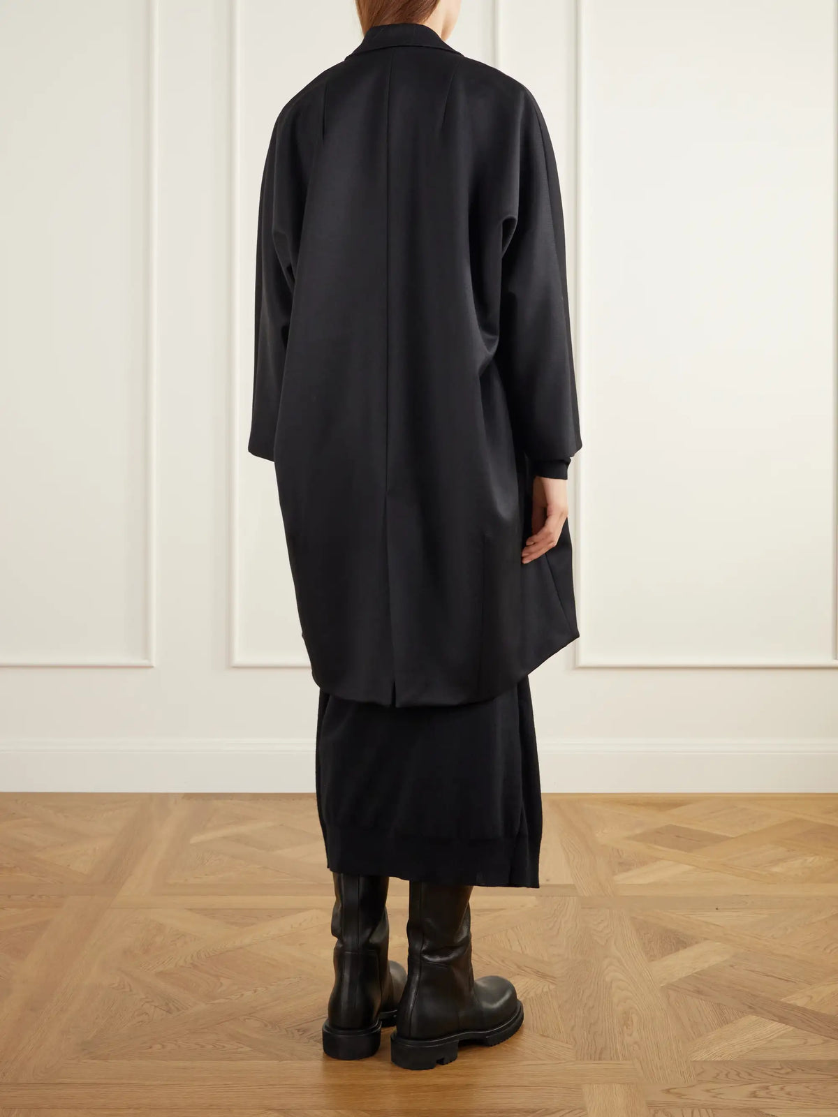 AARON ESH Wool-gabardine Coat