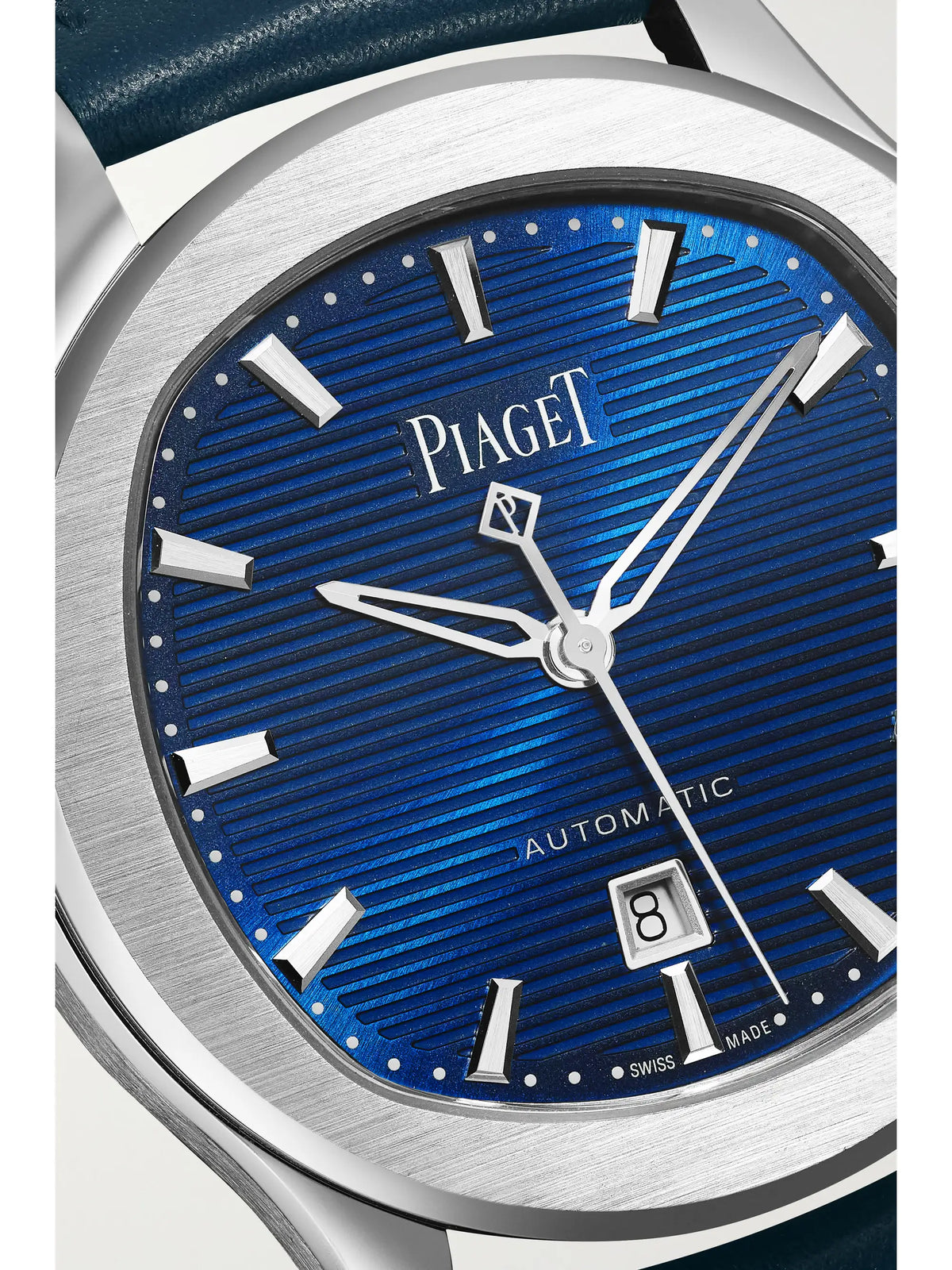 Polo Date Automatic 36mm Stainless Steel And Leather Watch