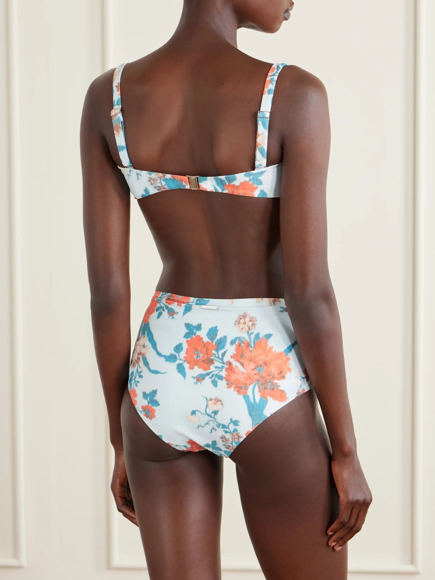 Floral-print Bikini Bottom