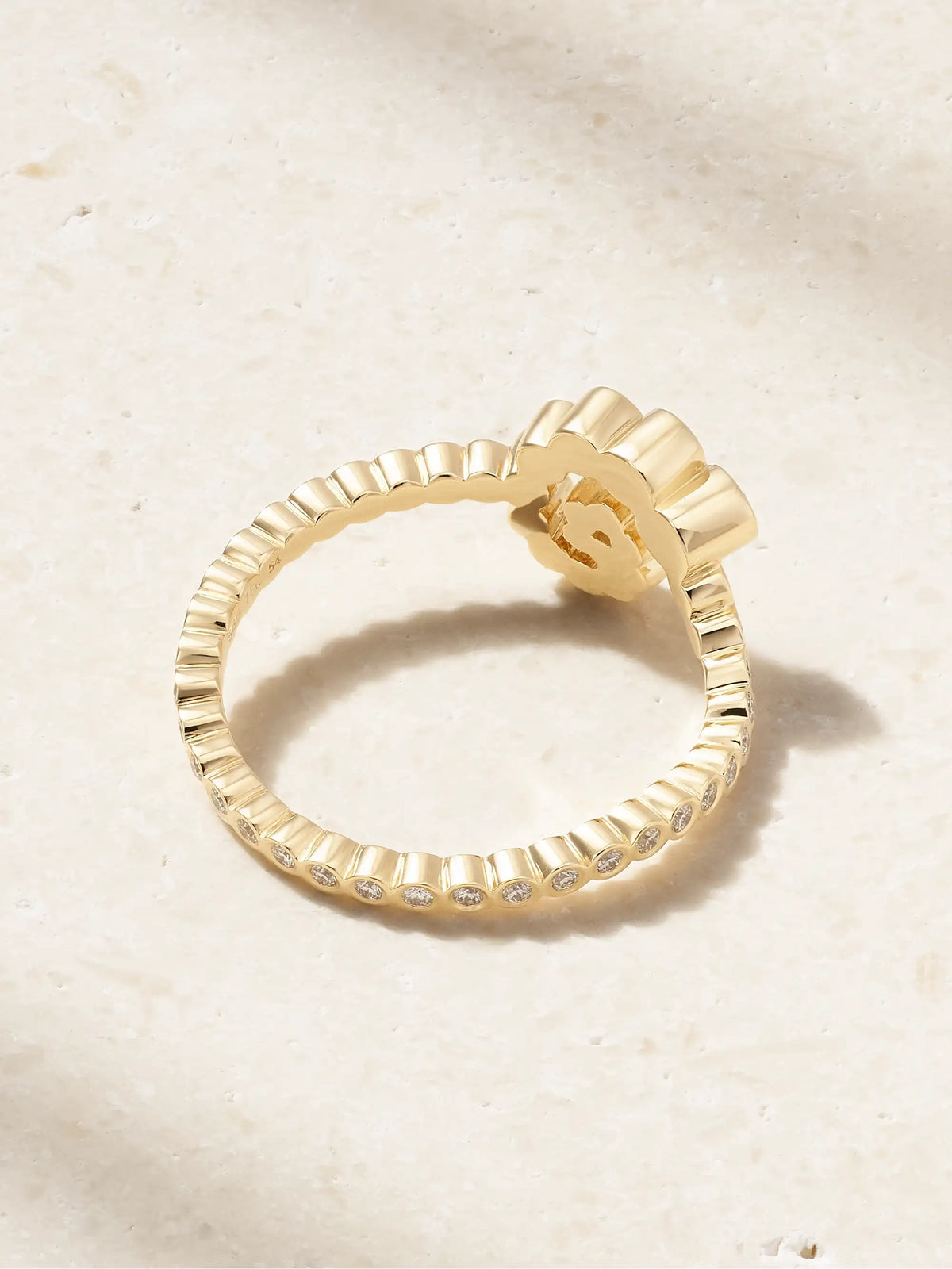 Rêve Escargot 18-karat Recycled Gold Diamond Ring