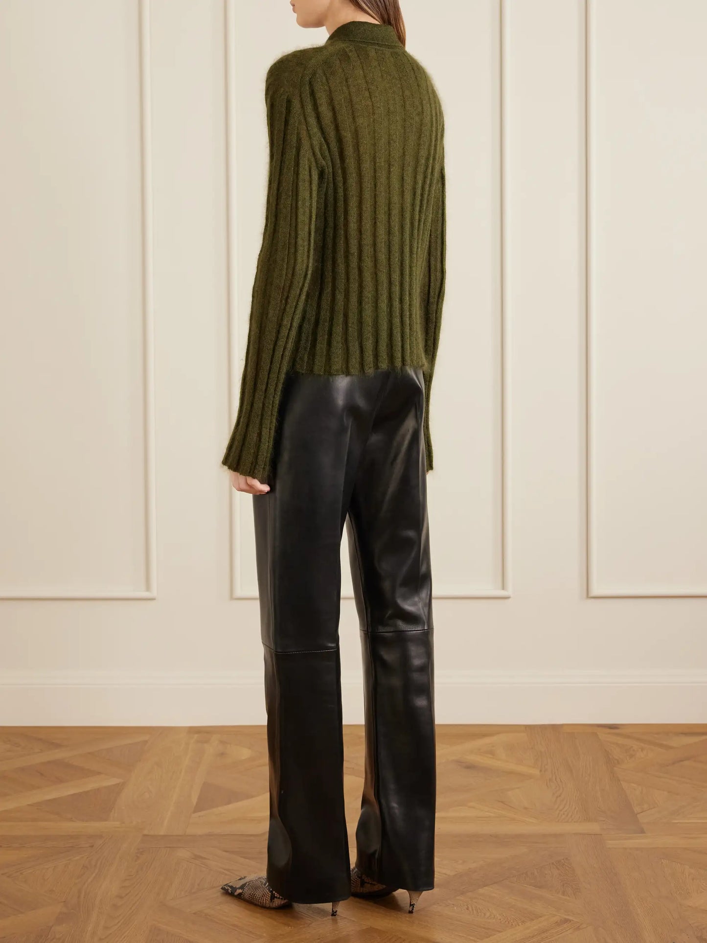 Meadow Ribbed Mohair And Silk-blend Cardigan