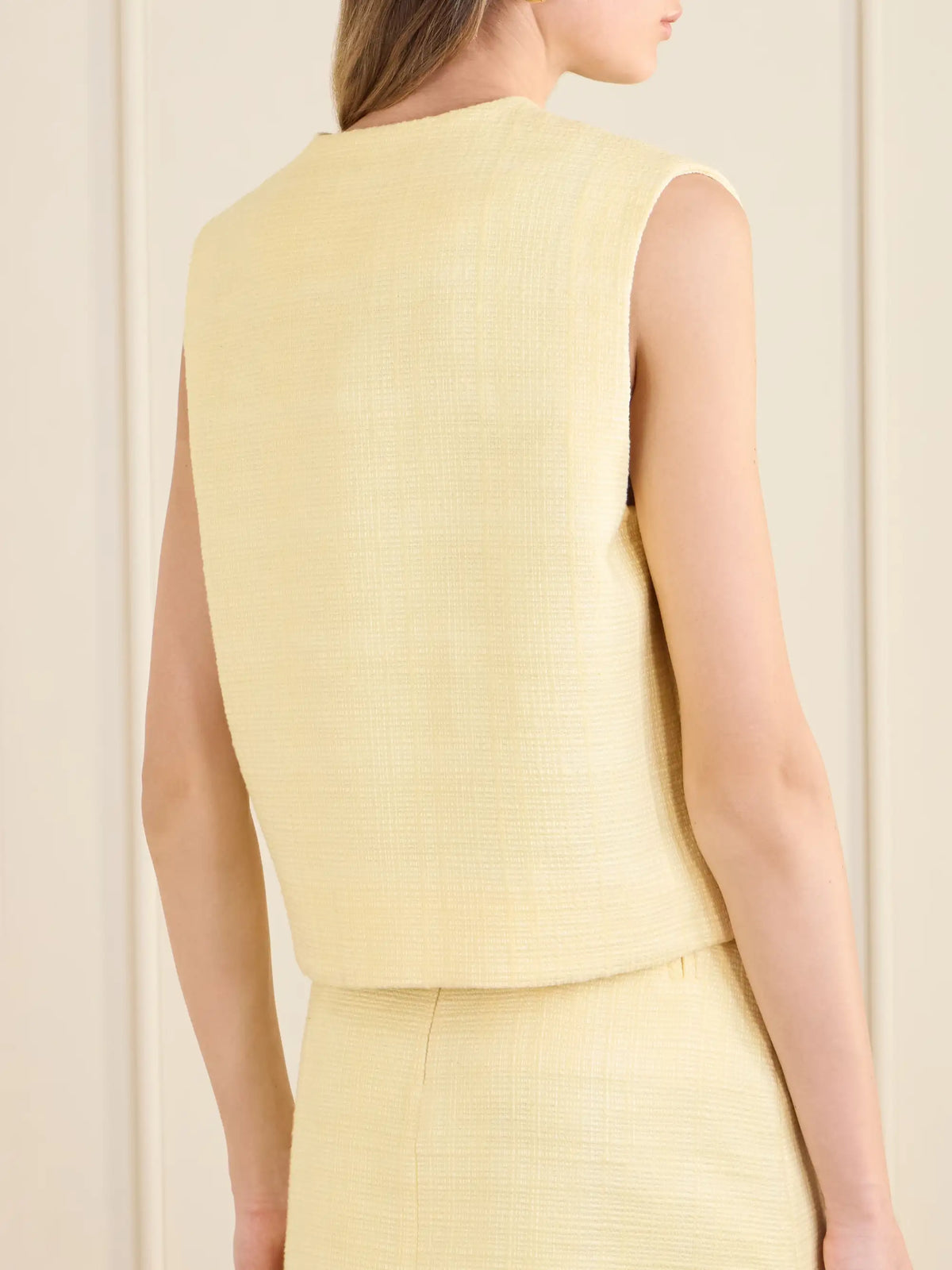 Gliss Cotton-blend Vest